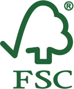 FSC Forest Stewardship Council logo VERT