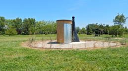 Projet installation toilette sèche au Golf de Morières